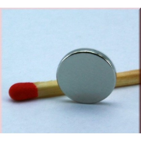 Kruzni neodijumski magnet Fi 10 mm x 1mm