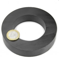 Prstenasti feritni magnet 100x20mm (60mm rupa), Y35, 16 kg