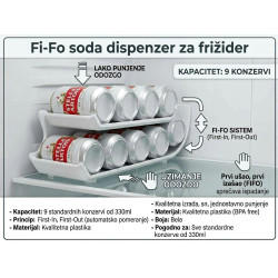 Fi-Fo Dispenzer Limenki 330ml za Frižider